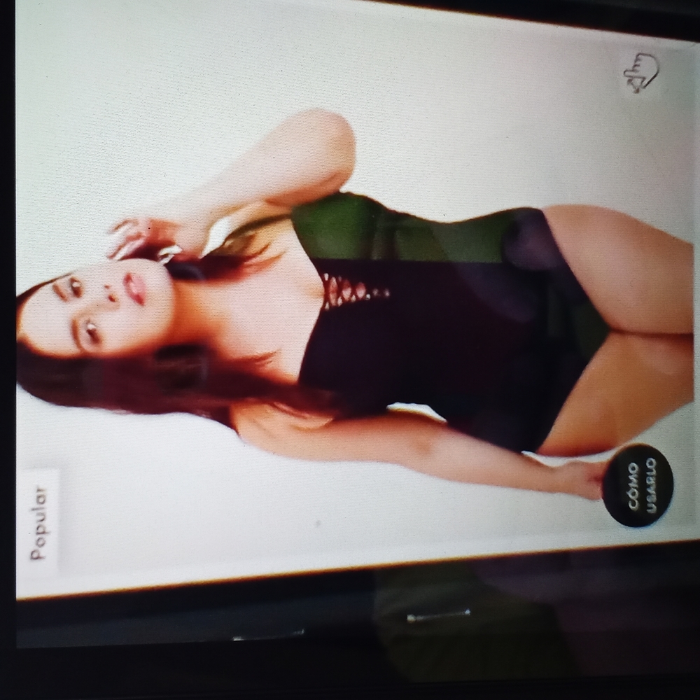 New black lattice one piece swimsuit